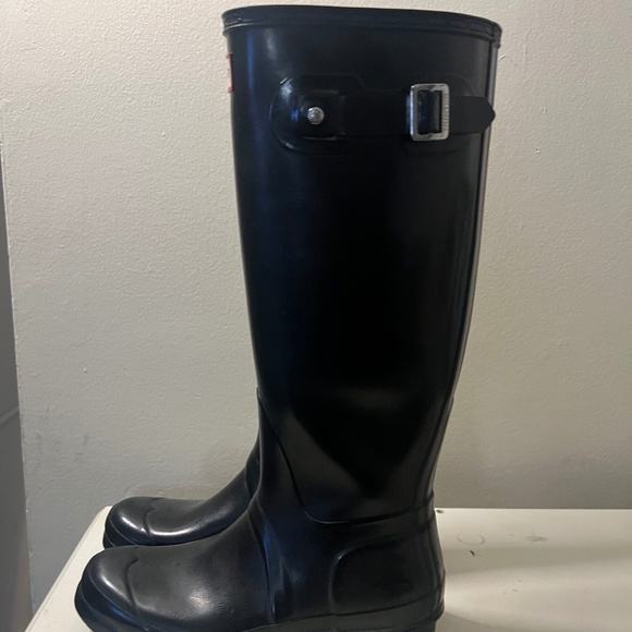 BLACK HUNTER RAIN BOOTS - Picture 4 of 6